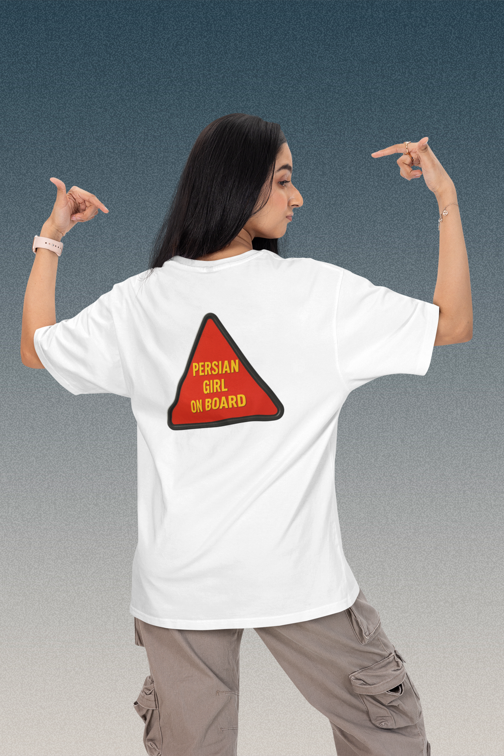 Persian Girl On Board