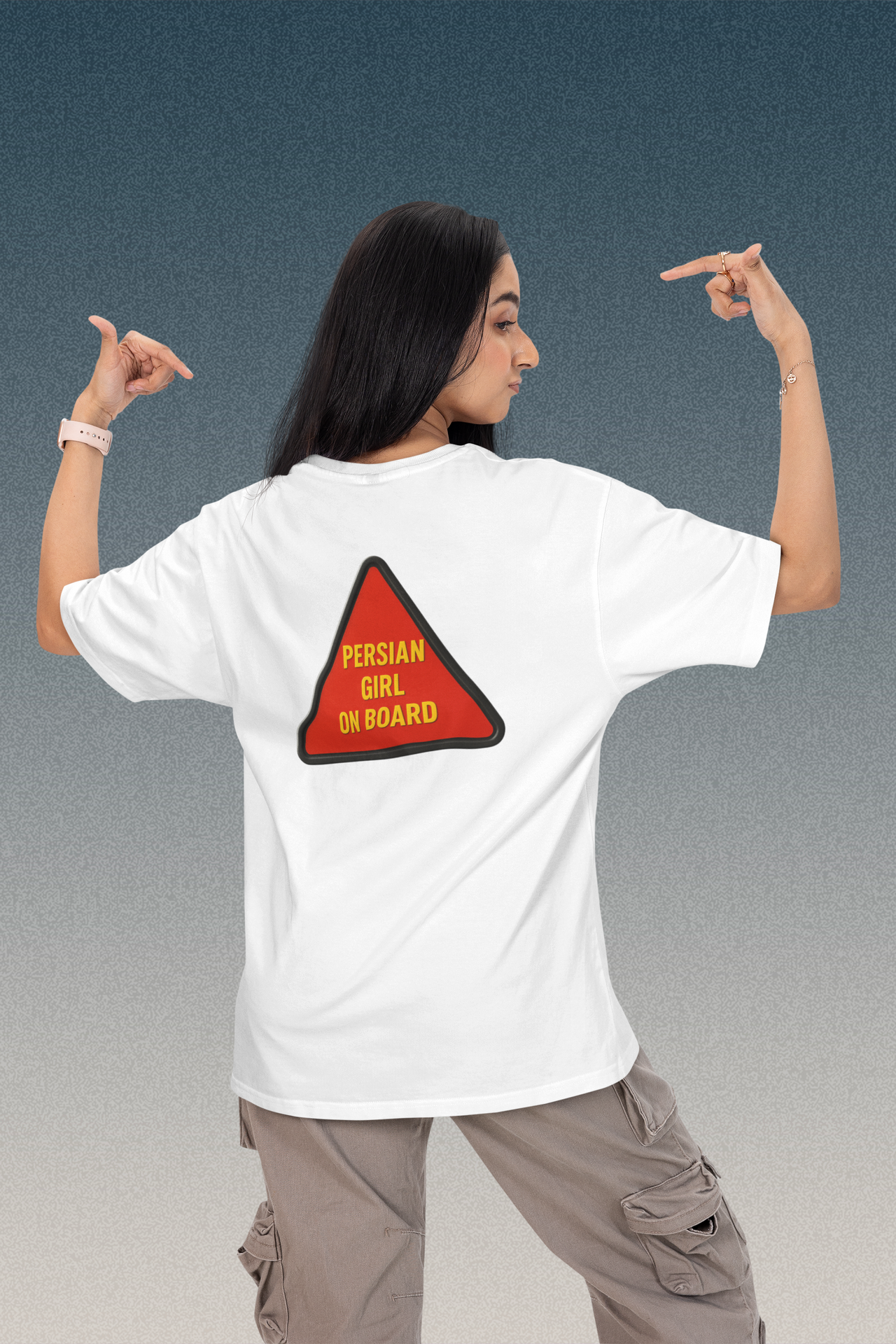 Persian Girl On Board