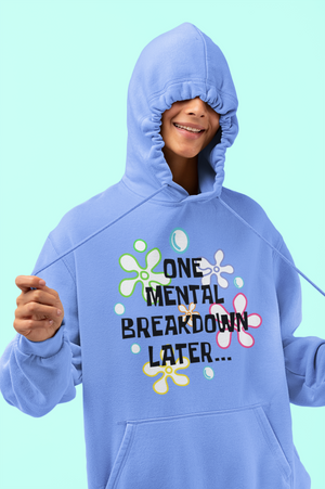 mental breakdown hoodie bold graphic streetwear GENSO