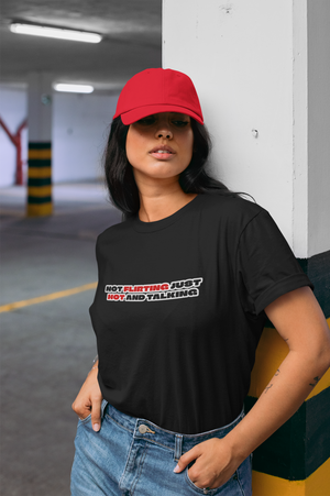    Not Flirting graphic t-shirt women