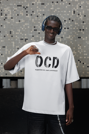 oversized black streetwear t-shirt organic cotton GENSO