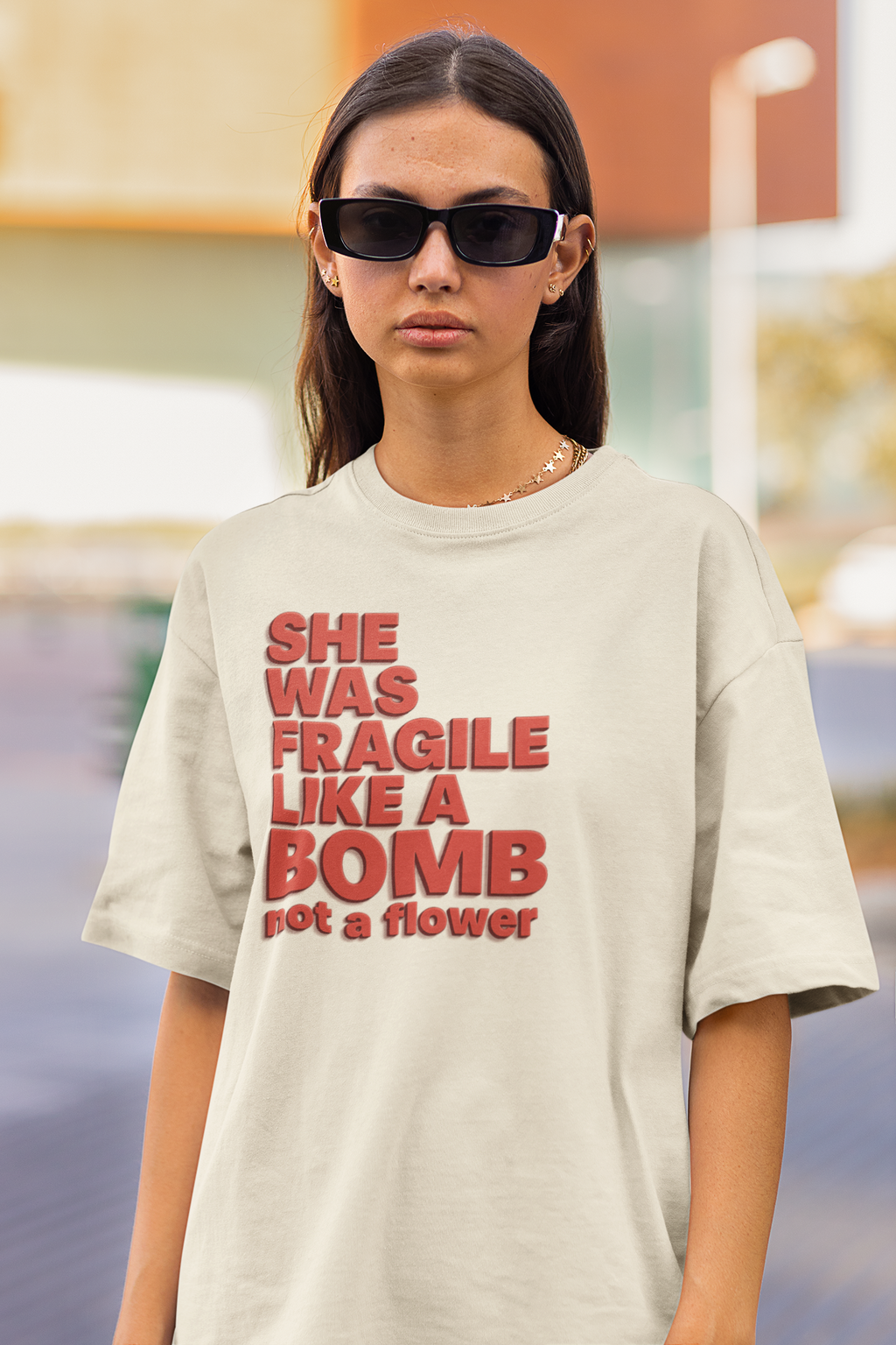 minimal edgy t-shirt oversized fit streetwear GENSO