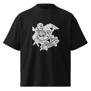 dark edgy streetwear t-shirt oversized fit GENSO